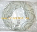 Produktinformation:

- 20 m Netzwerkkabel 1:1 (Patch)
- Vergossene Stecker daurch besser gesch�tzt.
- Ideal als hochwertige IDSN Kabel verwendbar.
- NEUWARE