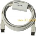 Produktinformation:

Mit diesem Datentransfer Kabel k�nnen sie 
Ihre Daten von einem PC zum anderen einfach
�berspielen mit Geschwindigkeiten die
gr��er sind als in 100Mbit Netzwerken.
F�r Notebebook und PC geeignet.
Auch f�r Anf�nger kein Problem