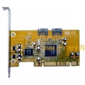 Produktinformation:

- SATA ist der neue Festplattenstandart mit diesem 
  Controller k�nnen Sie auch in alten Rechner die neuen 
  SATA Festplatten verwenden.
- Der Controller kann auch als RAID Controller 
  verwendet werden.
- Mit dieser Karte k