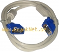 High-Quality SVGA-Monitorkabel, grau
RGB-Kabel mit Ferrit.
2 x 15pol. HD-Stecker
L�nge: 2m
