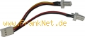 Y-Kabel f�r Gehausel�fter ( 2 Pol L�fter )