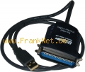 USB auf Centronics Adapter 
zum Anschlu� eines alten Druckers an einen USB Anschlu�
der Adapter ist Bi-directional f�r den parallelen Druckeranschlu�
