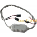 Audio Y-Kabel zum Anschlu� von zwei Laufwerken auf einen Bordanschluss