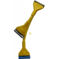- Rundkabel mit Schutzkappen
- Farbe grau f�r Festplatte
- Vorteil bessere L�ftzirkulation.
- Platzersparnis in Geh�use.
- Senkt Temperatur in Geh�use, durch bessere Luftzirkulation.
- Zum Anschlu� von UDMA 33/66/100/133 Ger�te 
