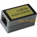 Cat. 5e Patchkabelkupplung 2x RJ45 Buchse geschirmt zum Verbinden von 2 Kabel