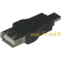 USB 2.0 Kupplung Stecker Buchse A auf Mini 5pin Stecker