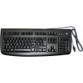 Logitech USB Tastatur Black Delux 250 KBD USB