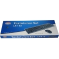 MS-Tech Tastauren Set mit Maus und Tastatur