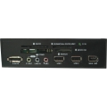 Einabu Kartenleser mit USB,SATA,Sound,Firewire
zum Einbau mit Anschlusskabel und zwei Frondbenden
in Beige und schwarz


