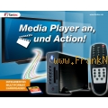 Media und Video Server mit 500 GB SATA Platte.
Zum direkten Anschluss an das TV Ger�t.
Mit Fernbedienung.