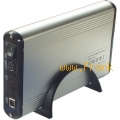 750 GB SATA2 ALU USB 2.0 Festplatte
Das Geh�use wird mit dem mitgelieferten 
USB 2.0 Kabel an den PC angeschlossen.