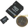 2GBB Micro SD Karte mit SD Adapter f�r Handys usw