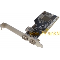 5 Port USB 2.0 PCI Controller 
!!!! Ideal zum anschlu� des USB Front Kits
!!!! 2 Ports davon extern 3 Ports intern, 2 als Pfostenstecker
- Der Controller ist f�r 1,5 Mbps , 12Mbps, und 480 Mbps USB 
- Ger�te geeignet.