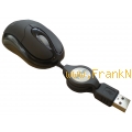 Logilink Mini Maus mit Kabelaufroller f�r Notebooks