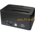 3,5 und 2,5 er USB 2.0 Standadapter mit USB und eSATA