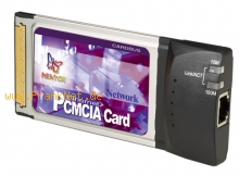 PCMCIA Netzwerkkarte 10 / 100 Mbit DSL geeignet
