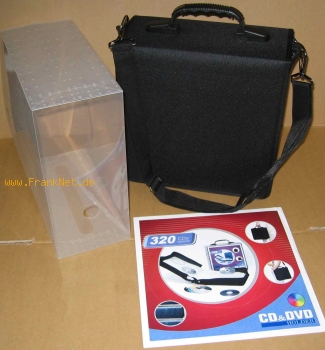 Hochwertige CD Tasche f�r 400 CDs oder DVDs !!!