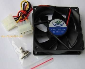 80mm L�fter Zusatzl�fter