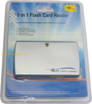 USB 2.0 Kartenleser 9in1 exten