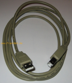 USB Kabel f�r Drucker Scanner usw Stecker A B 1,8m