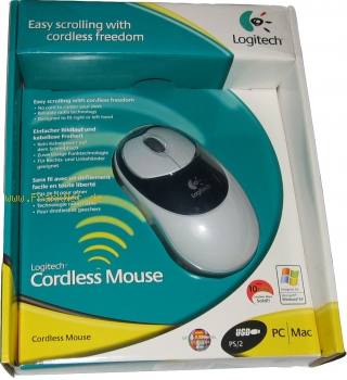 Logitech Cordless Funk Maus