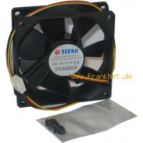 80mm Geh�use zusatz L�fter mit Impulsgeber f�r das Board