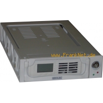 Festplatten Wechselrahmen mit Temperatur LCD Anzeige und L�fter