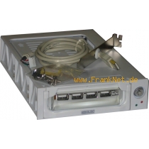 IDE Festplatten Wechselrahmen mit 4 fach USB HUB und L�fter