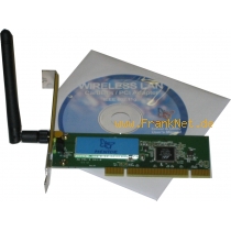 54Mbit Wlan PCI Karte mit WPA2  Verschl�sselung