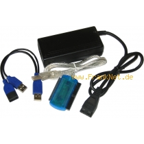 USB 2.0 IDE Adapter f�r 3,5 und 2,5 er Ger�te