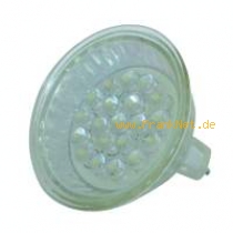 LED MR-16 Strahler 20 LED Weiss 12V/DC Sockel GU 5.3