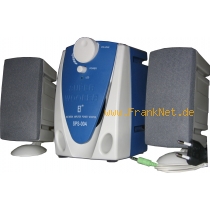 PC Boxensystem Sub-Woofer mit 2 Boxen 600 W PMPO