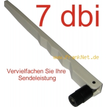 Wlan Antenne mit echten 7 dbi und Revers SMA Anschlu�