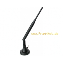 Wlan Antenne mit Fuss , SMA-revers Stecker und Kabel
