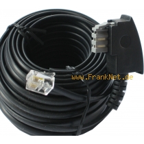 TAE auf Western Kabel f�r analoge Modems 3m