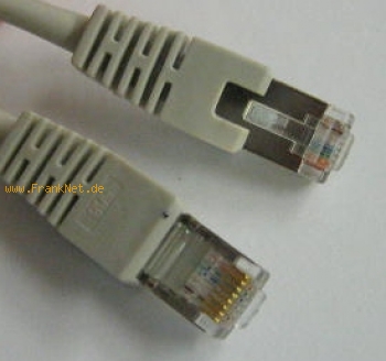 2m Netzwerkkabel CAT5 10/100Mbit Crossover (gedreht)