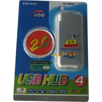 4 Port USB 2.0 HUB extern ohne Netzteil