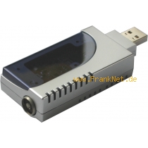 DVB-T Receiver USB 2_0 Stick mit Antenne und Fernbedienung