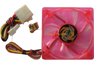 Revoltec Modding Geh�use L�fter DARK RED 80x80