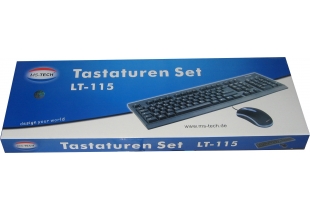 MS-Tech Tastauren Set mit Maus und Tastatur