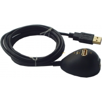 USB Verlaengerungskabel passiv 2m mit Magnetischem Standfu�