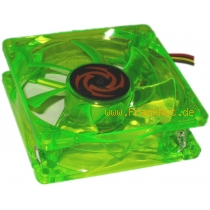 Revoltec Modding Geh�use L�fter DARK Green 80x80