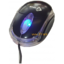 Optische PS2 mini Maus von M-Star 800dpi Blau beleuchtet