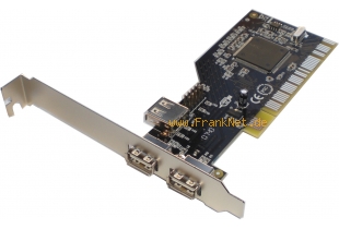 PCI USB 2.0 Controller mit 2 x extern und 3 x intern