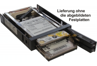 2,5 er SATA Wechselrahmen f�r zwei Festplatten