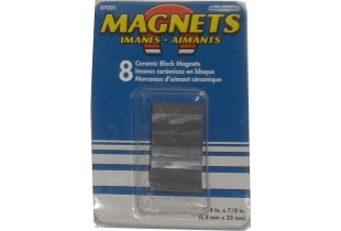 Keramik Magnete 8 St�ck 5.8mm x 5.8mm x 22mm 