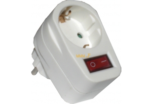 Steckeradapter, schaltbar