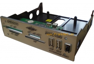 Einbau Kartenleser 5,25 (er) mit USB und Firewire