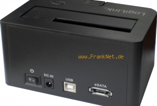 3,5 und 2,5 er USB 2.0 Standadapter mit USB und eSATA