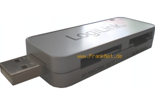Mini USB  2.0 Kartenleser auch f�r SIM Karten
